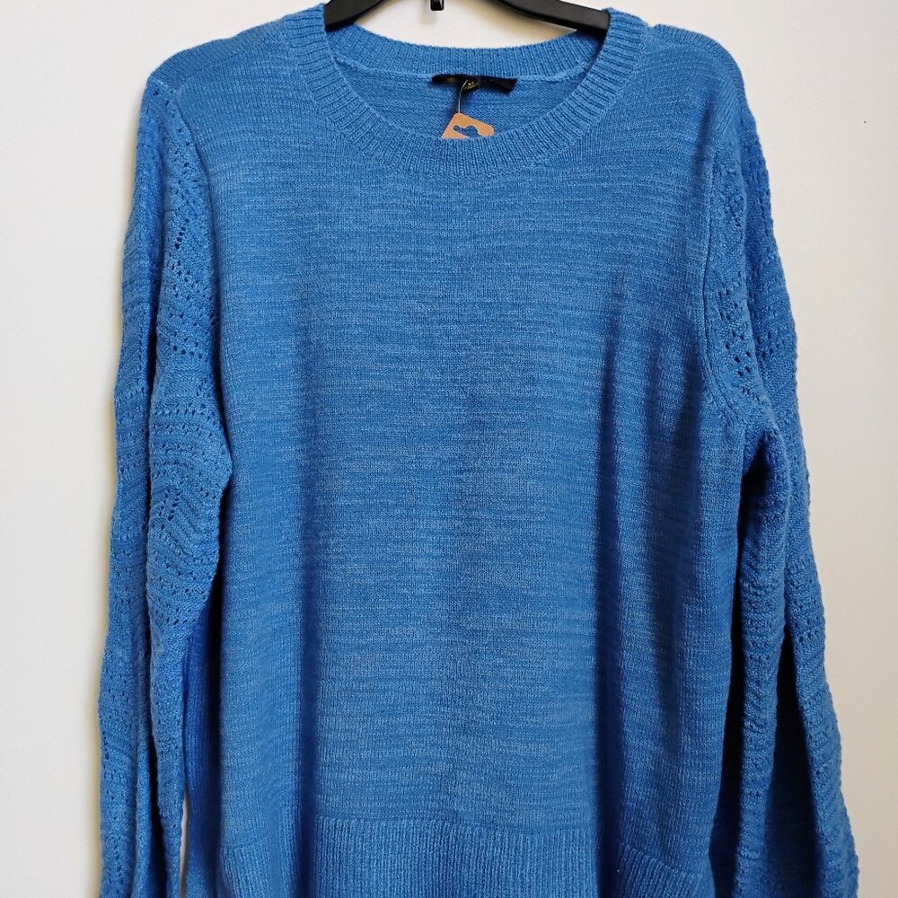 XL Blue Christian Siriano sweater